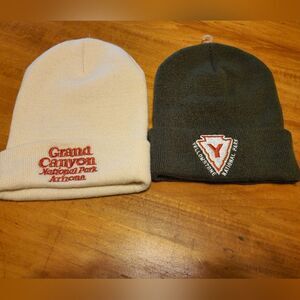 2 NWOT Urban Outfitters x American Needle Yellowstone Grand Canyon Parks Beanies